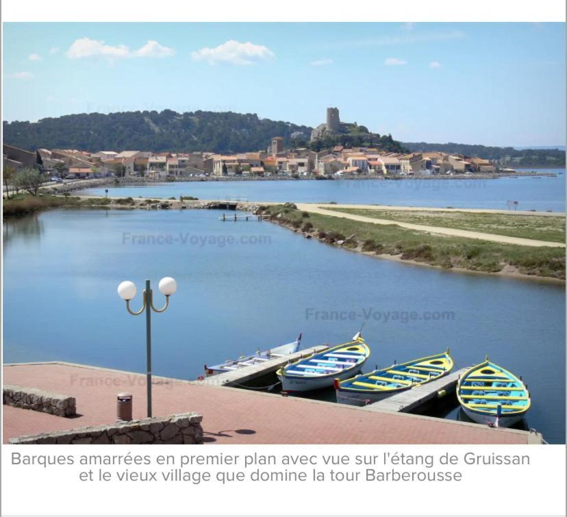 L Appart D Ange 1 Idealement Situe 37M2 Entre Port Et Village Gruissan Eksteriør bilde